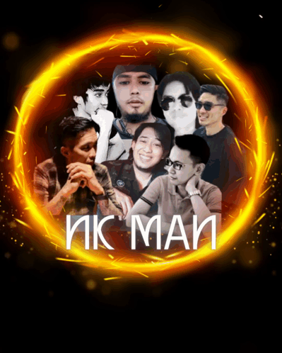 Group in Circle NK Man in the Middle