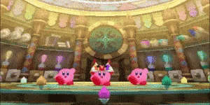 Group Kirby Dancing GIF