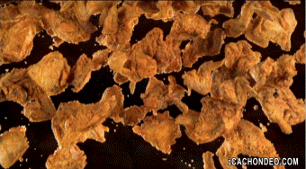 Group Of Chicken Wing Loop GIF