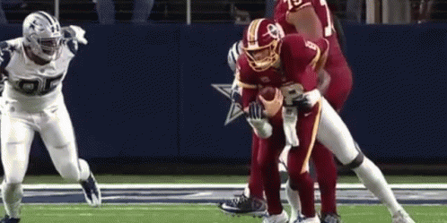 Group Of Football Players Playing Football GIF