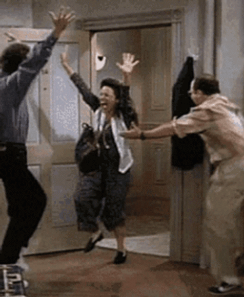 Group Of Friends Happy Happy Joy Joy GIF