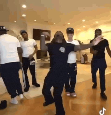 Group of Men Dancing