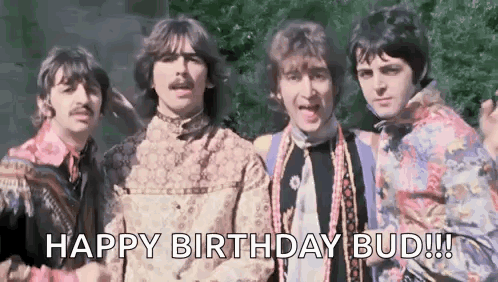 Group Of Men Happy Birthday Bud GIF