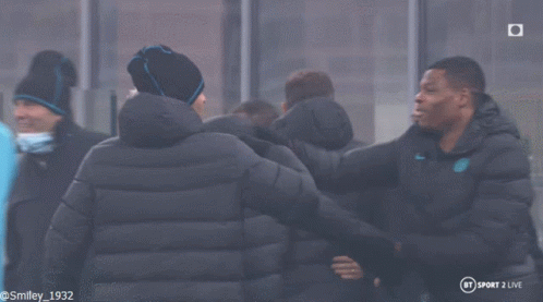 Group of Men Hugging BT Sport 2 Live Ad