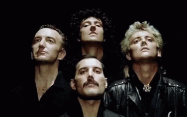 Group Of Men Looking Up GIF