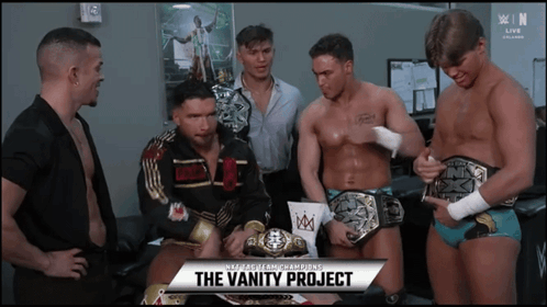Group Of Men Standing In Room GIF