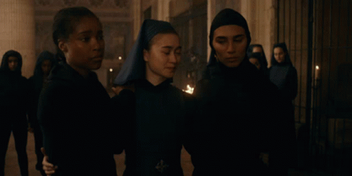 Group of Nuns Standing Together