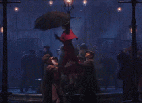 Group Of People Dancing In Dark Room GIF