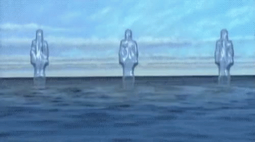 Group of People Dancing in Water