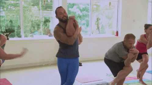 Group of People Doing Yoga