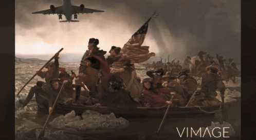 Group of People in a Boat with Vimage