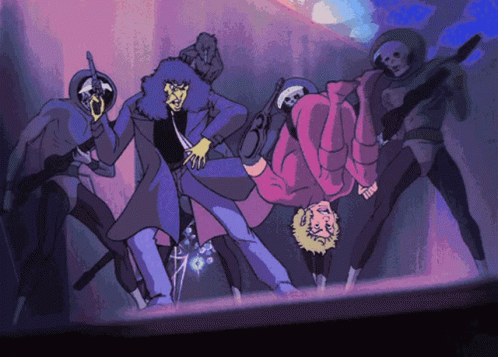Group Of People Including Woman In Pink Dress GIF