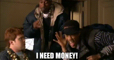 Group Of People Saying I Need Money GIF