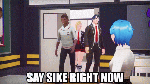 Group of People Saying Sike Right Now