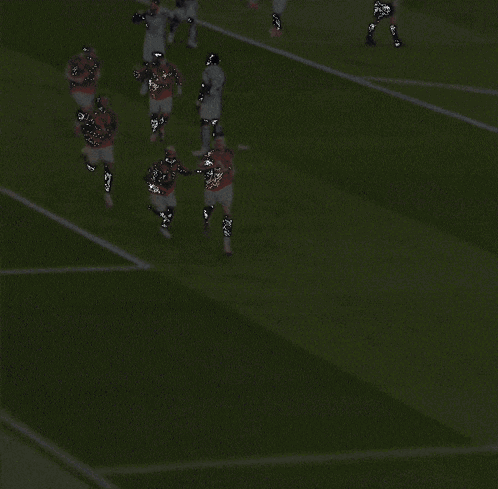 Group Of People With 196 On Back GIF