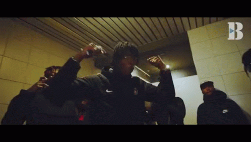 Group Of People With Hands In Air GIF
