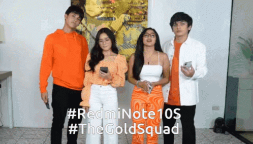 Group of People with Redminote10s Thegoldsquad