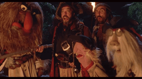 Group Of Pirate Characters Singing When You're A Professional Pirate GIF