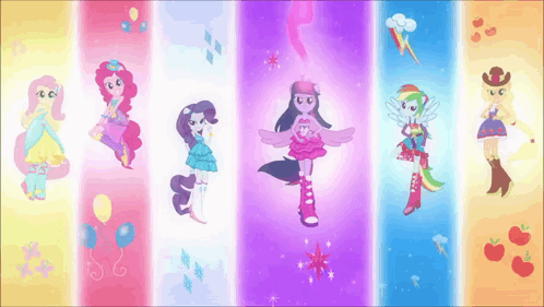 Group of Ponies Standing Together