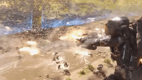 Group of Soldiers Fighting