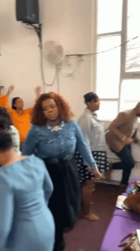 Group of Women Dancing Together