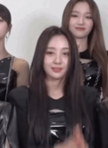 Group Of Women One Wearing Black Jacket GIF