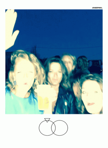 Group of Women Posing With Josepho