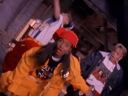 Group Of Young People Dancing In A Room GIF