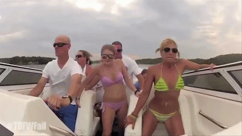 Group On A Boat #TdfwFail GIF