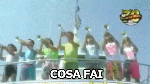 Group On Boat Cosa Fai GIF