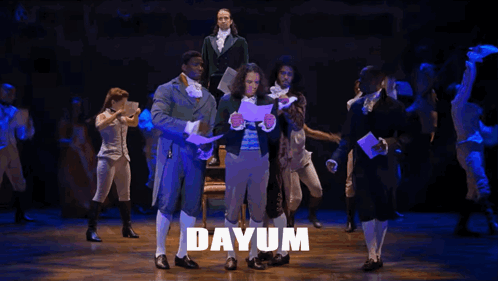 Group On Stage Saying Dayum GIF