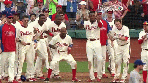 Group Photo Team Phillies GIF