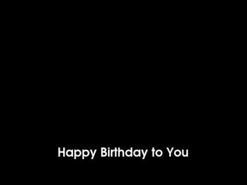Group Saying Happy Birthday to You