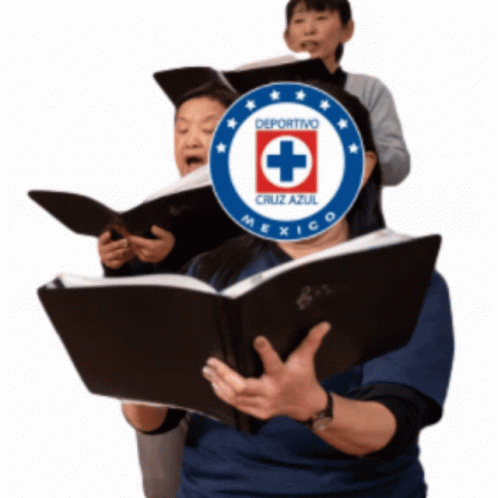 Group Singing Deportivo Cruz Azul Mexico