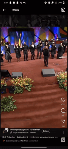 Group Singing on Stage