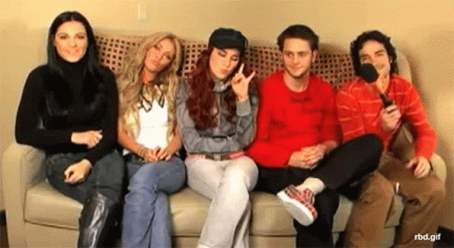 Group Sitting on Couch