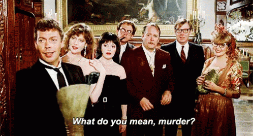Group Standing Asking What Do You Mean Murder