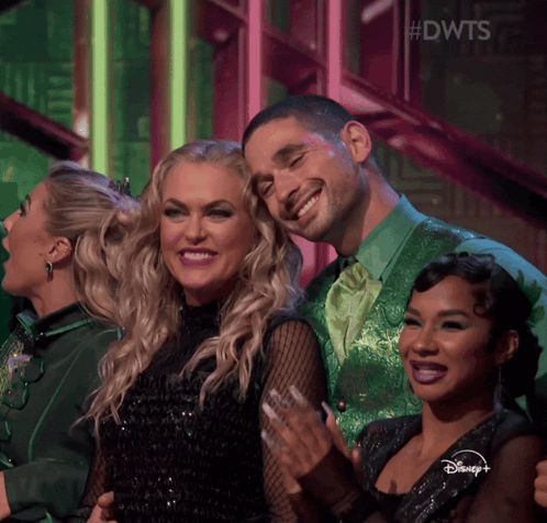 Group Standing Together #DWTS