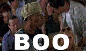 Group Watching Boo Screen