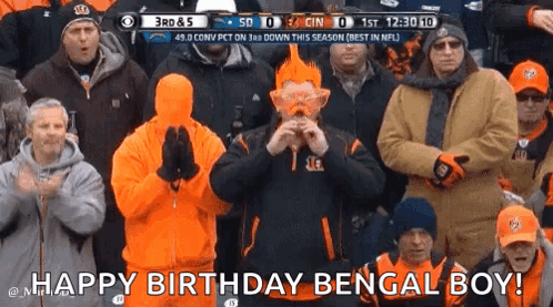 Group Watching Football Game In Bengal Boy Outfit GIF
