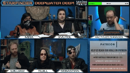 Group Watching Starfinder Deepwater Deep
