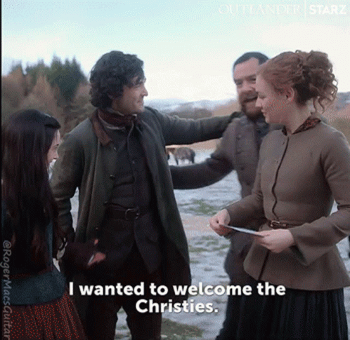 Group Welcoming Christies