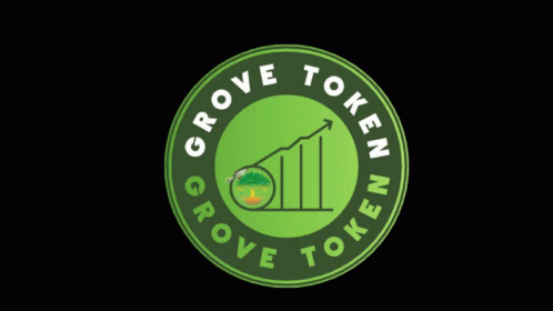 Grove Token Logo with Rocket