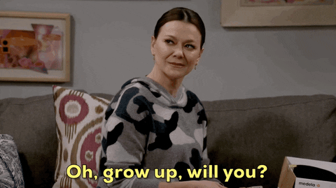 Grow Up Bob Hearts Abishola Maribeth Monroe GIF