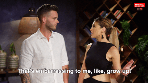 Grow Up Married At First Sight Rebecca Jake GIF