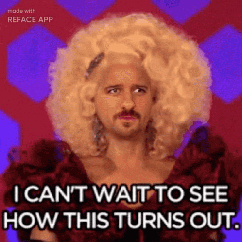 Growing Anticipation Mike Day Rupauls Drag Race GIF