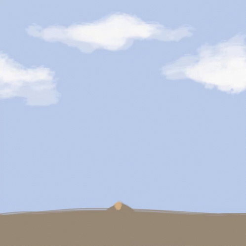 Growing Leaf In The Face Of Earth GIF