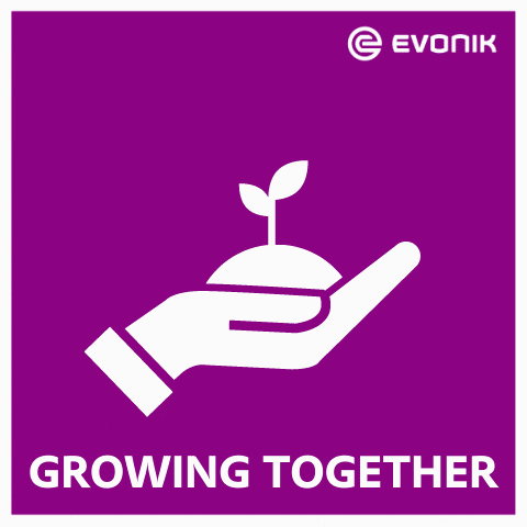 Growing Together In Hand GIF