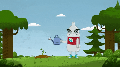 Growing Tree Plant Fail Cartoon GIF