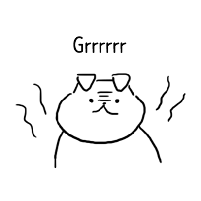 Grr Dog Sticker GIF
